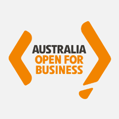 Australia - open for business.